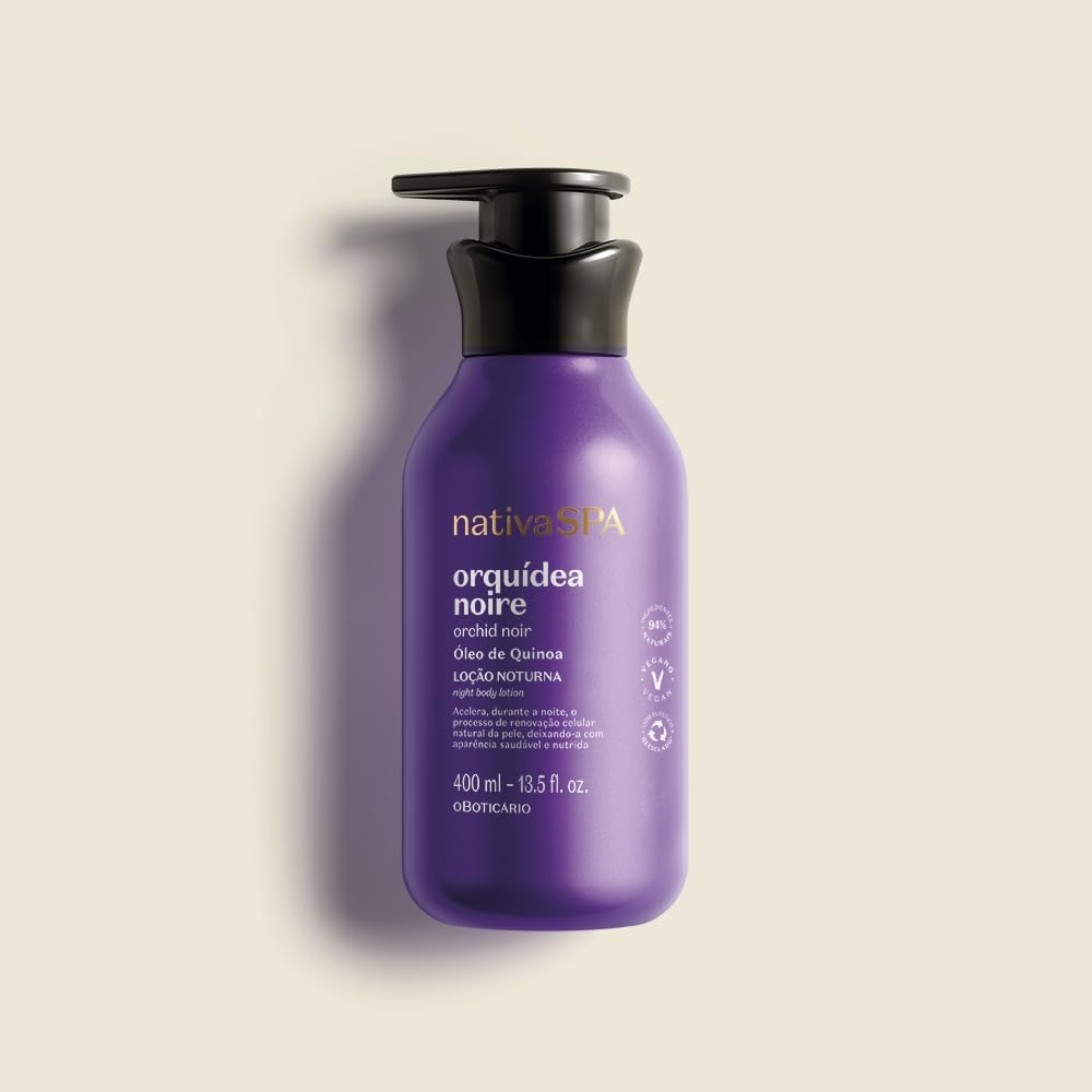 O Boticário Nativa SPA Orquídea Noire Set Regalo Crema Hidratante 400ml + Aceite Corporal 200ml