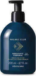 O Boticário Malbec Club Hidratante Corporal Crema para Hombre 200ml
