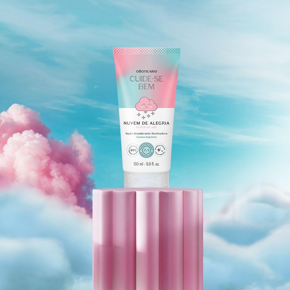 O Boticário Cuide-se Bem Nube de Alegría Crema Hidratante Corporal Iluminadora 150ml