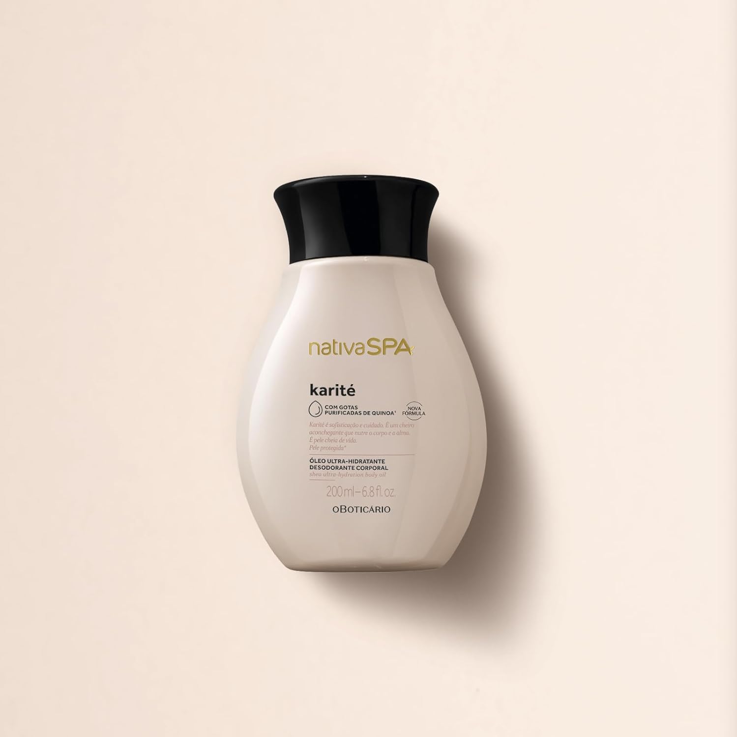 O Boticário Nativa SPA Karité Set Crema Hidratante 400ml + Aceite Corporal 200ml
