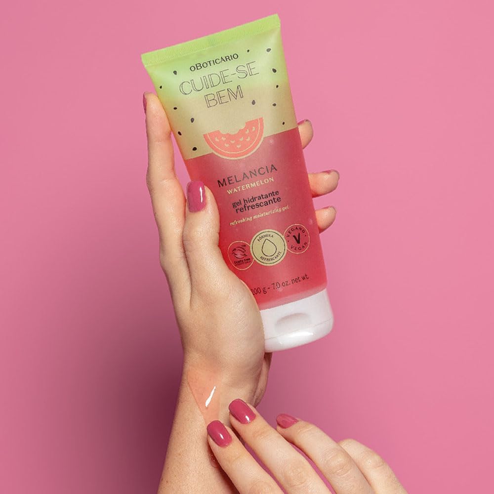 O Boticário Cuide-se Bem Sandía Gel Corporal Hidratante Refrescante 200g