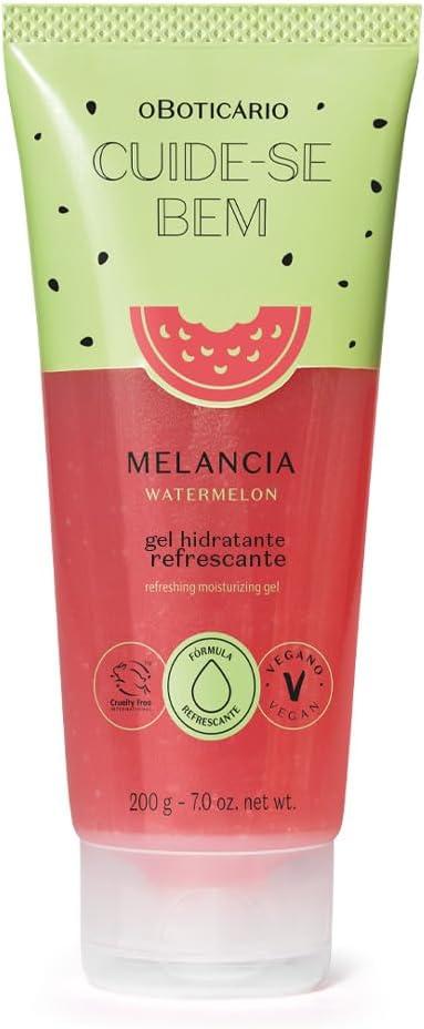 O Boticário Cuide-se Bem Sandía Gel Corporal Hidratante Refrescante 200g