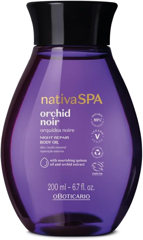 O Boticário Nativa SPA Orquídea Noire Set Regalo Crema Hidratante 400ml + Aceite Corporal 200ml