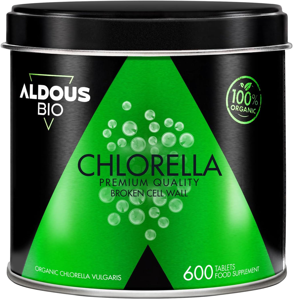 Chlorella Ecológica 600 Comprimidos | DETOX y Energía – Aldous
