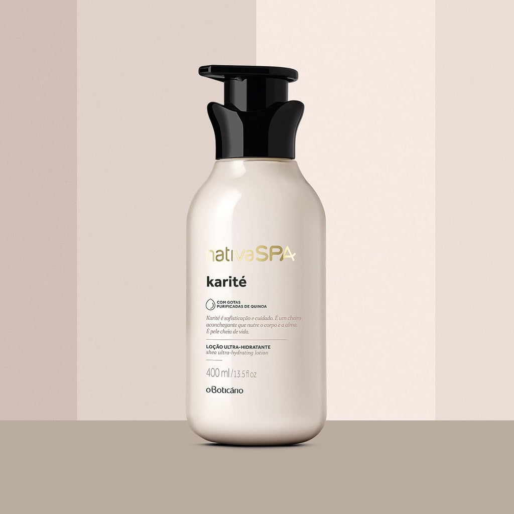 O Boticário Nativa SPA Karité Set Crema Hidratante 400ml + Aceite Corporal 200ml