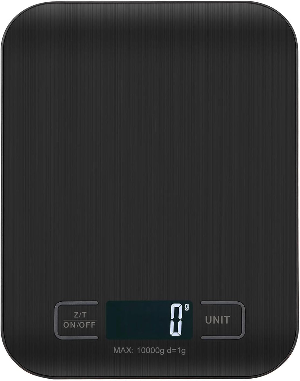Báscula Digital de Cocina VIBOOS 10 kg – Precisión 1 g, Pantalla LCD, Función Tara (Negro)