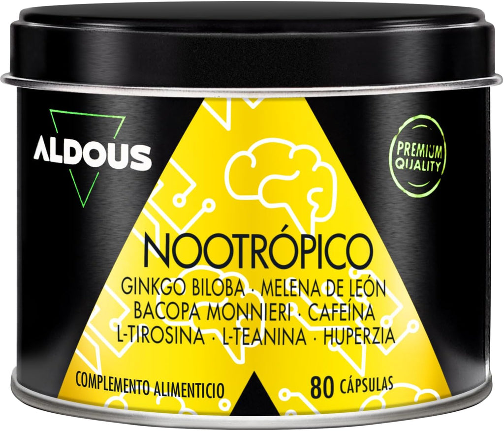 Nootrópico Natural | Memoria, Concentración y Energía – Aldous