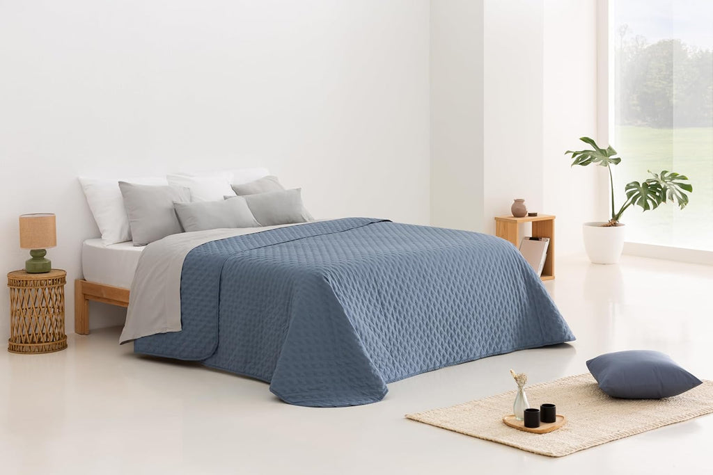 Todocama Colcha Bouti Estrellas 100% Microfibra - Todas las Estaciones