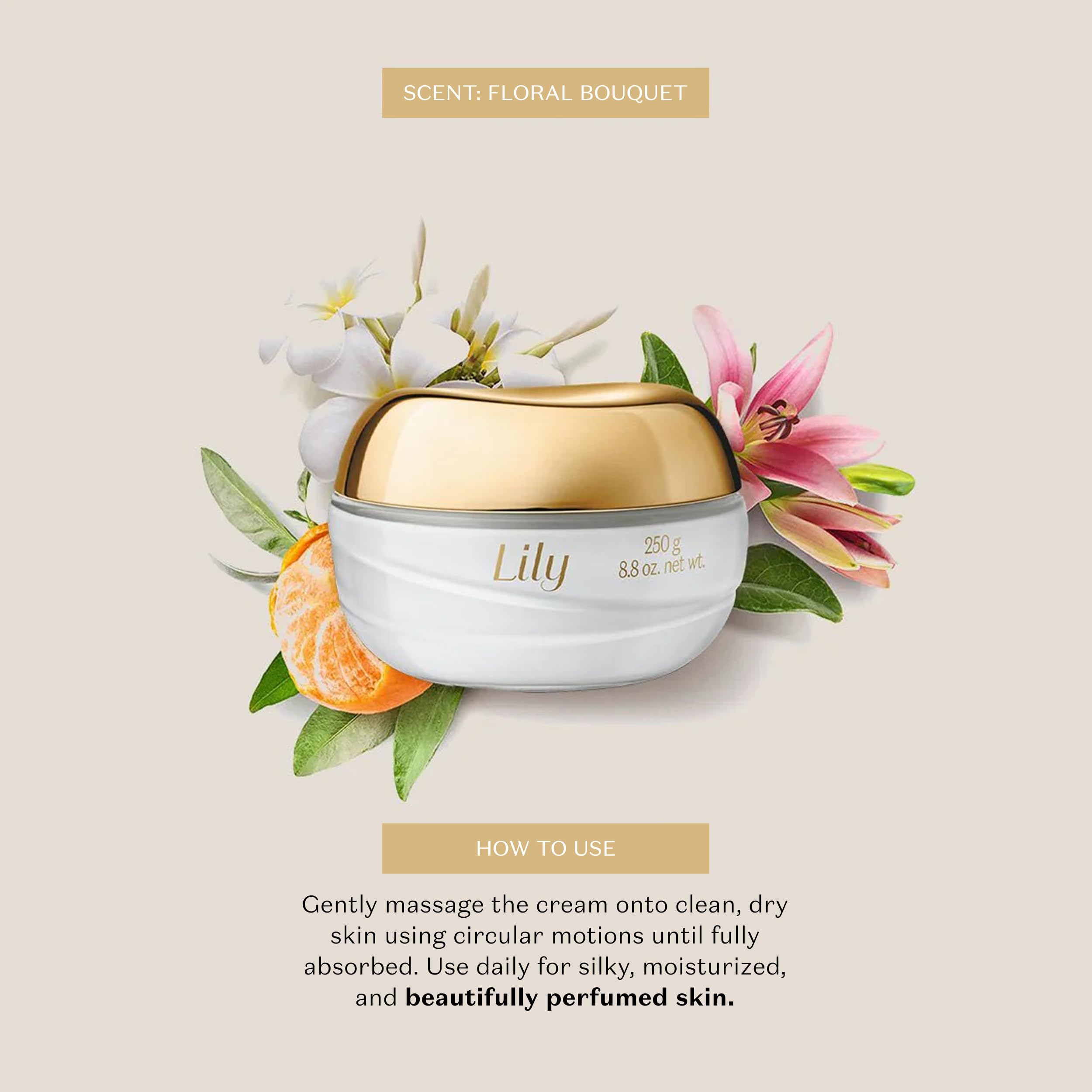 O Boticário Lily Crema Hidratante Corporal 250g