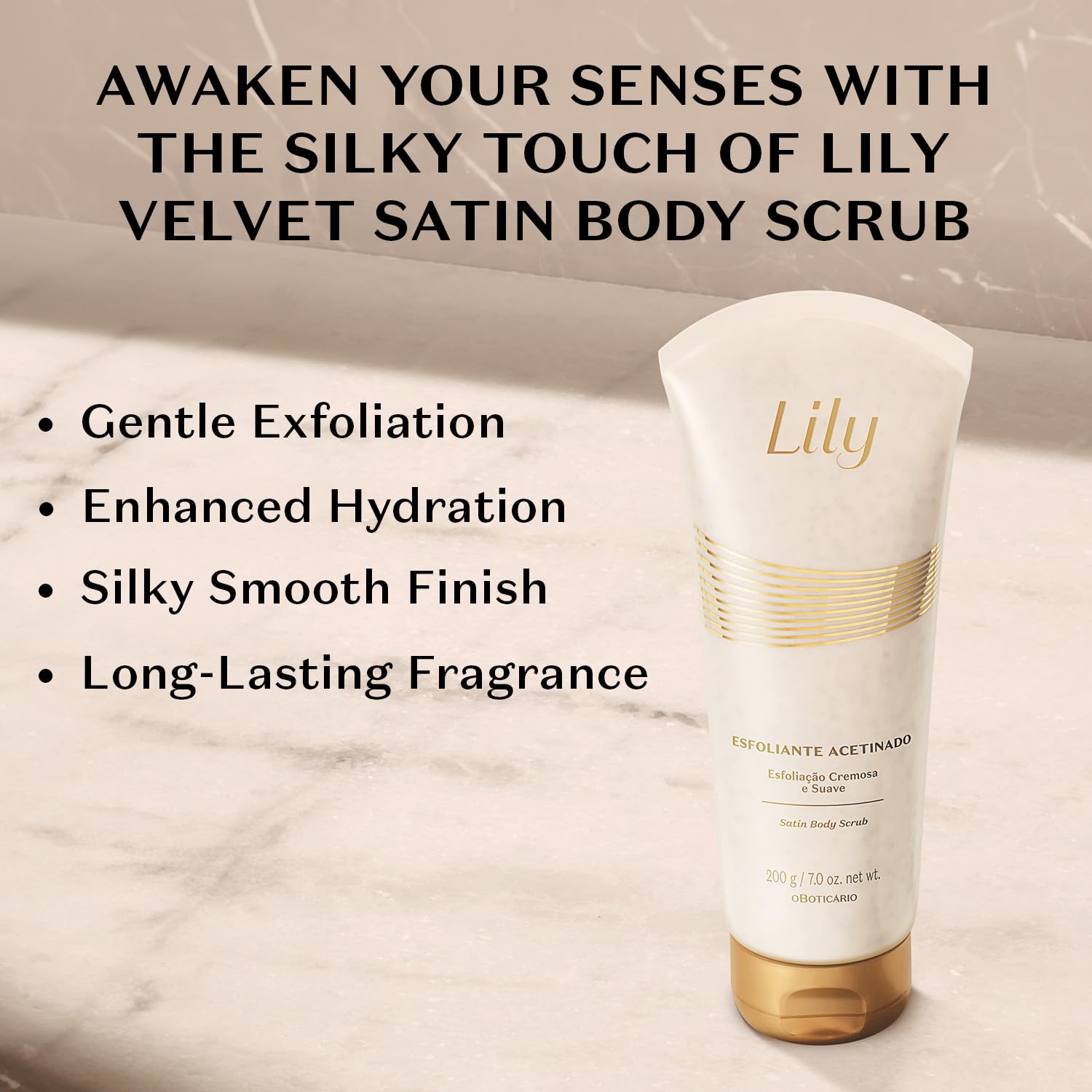 O Boticário Lily Crema Hidratante Corporal 250g
