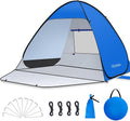 Glymnis Tienda de Playa Pop Up 2-3 Personas UPF 50+ Instantanea Portatil
