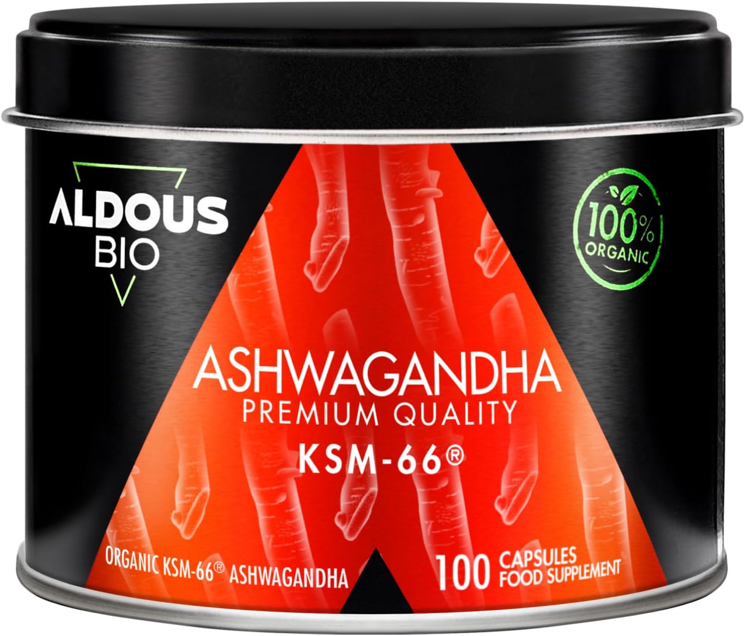 Ashwagandha KSM-66 Ecológica 600mg | Adaptogéno – Aldous