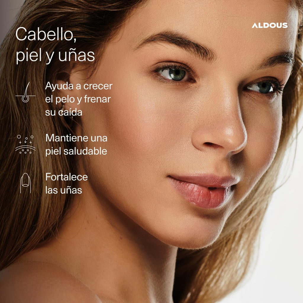 Biotina Gummies 10.000 mcg | Cabello, Piel y Uñas – Aldous