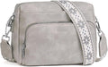 MUIIKOLA Bolso Bandolera Mujer Piel PU con Proteccion RFID - Correa Ajustable