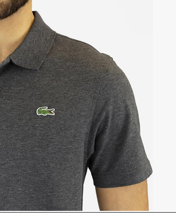 Lacoste Polo Deportivo de Manga Corta Raglán Ultra Seco para Hombre
