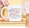 Taza Original con Frase Motivacional 350ml - Que Todo lo Bueno te Siga