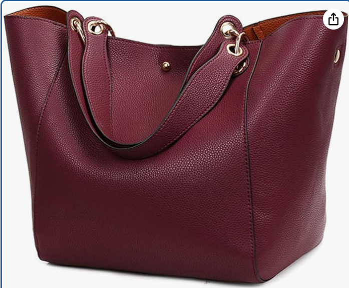 Pahajim Bolso Bandolera Grande para Mujer - Tote Bag PU Piel Versátil