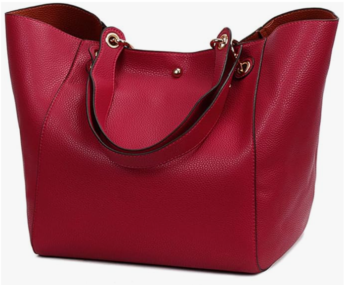 Pahajim Bolso Bandolera Grande para Mujer - Tote Bag PU Piel Versátil
