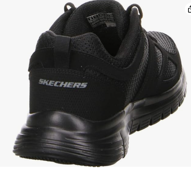 Skechers Burns Agoura Zapatillas para Hombre - Cuero y Malla