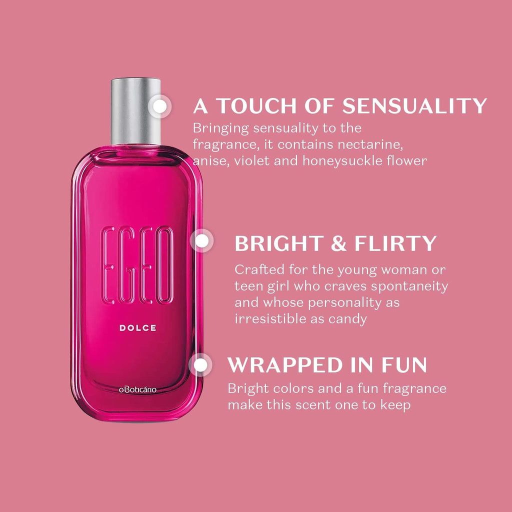 Egeo Dolce EDT 90ml | Perfume Mujer Gourmand – O Boticario