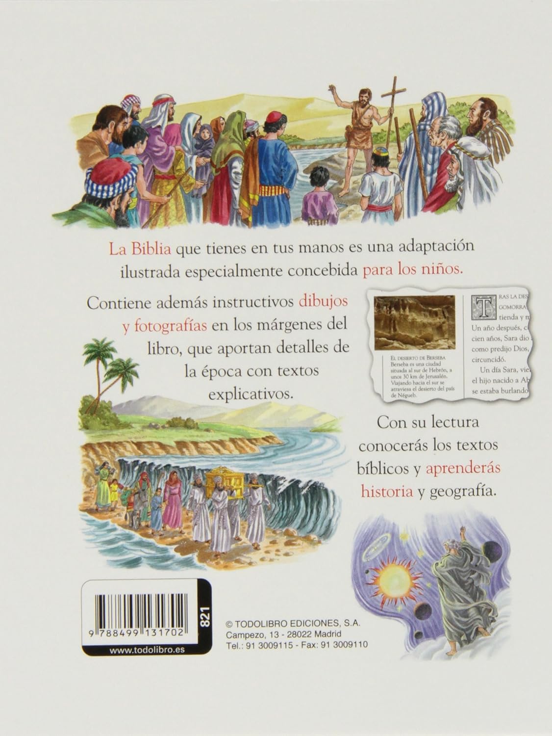 La Biblia Ilustrada | especialmente concebida para los niños .