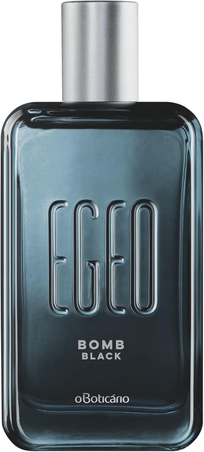 Egeo Bomb Black EDT 90ml | Perfume Hombre Cuero y Caramelo – O Boticario