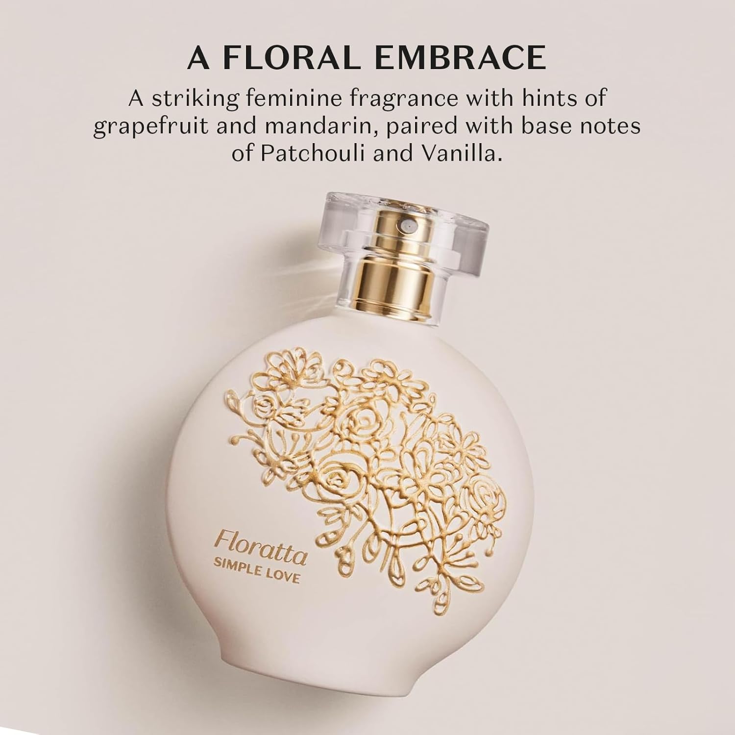 Floratta Simple Love EDT 75ml | Perfume Mujer Chipre Floral – O Boticario
