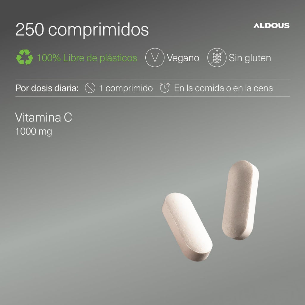 Vitamina C 1000mg | Defensas e Inmunidad – Aldous